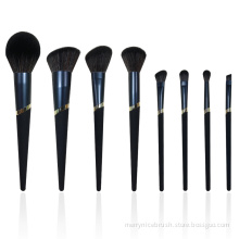 8PC Midnight Blue Makeup Brush Set